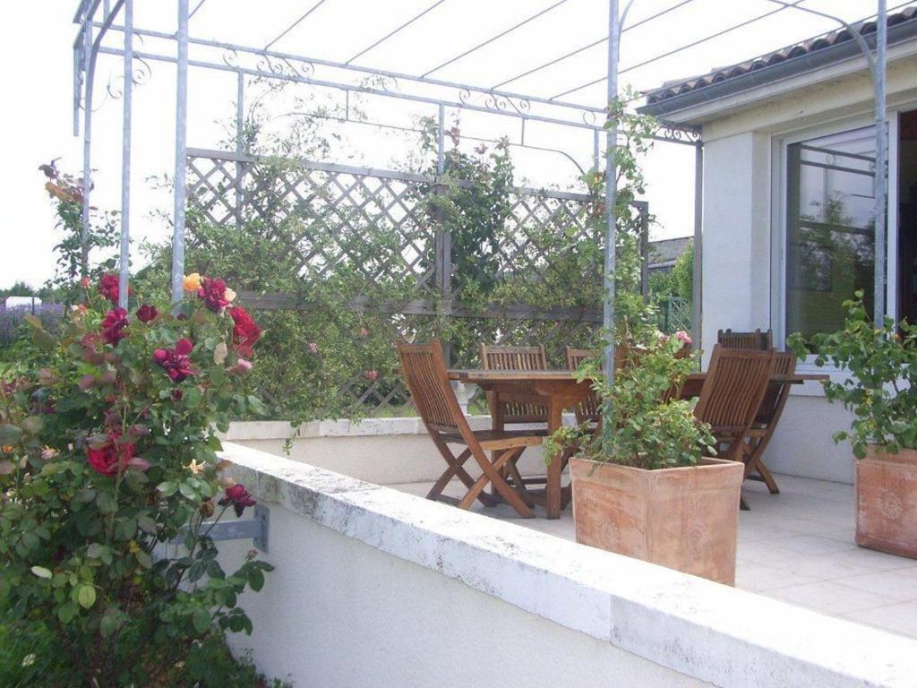 Chambres D'Hotes L'En Haut Des Vignes Mérignac Zewnętrze zdjęcie